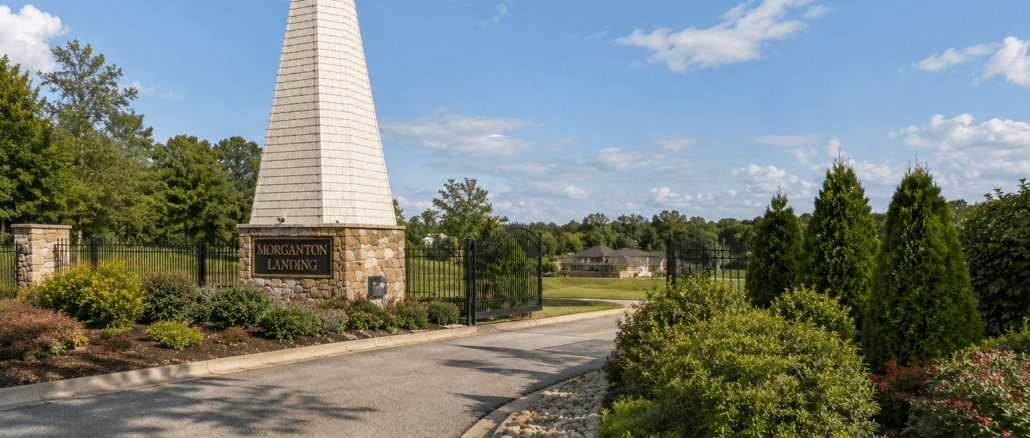 Morganton Landing Entrance